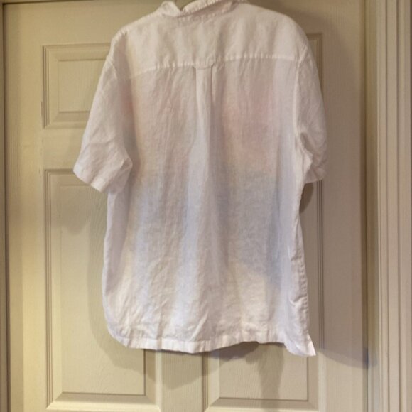 Todd Snyder Navot Miller 100% Linen S/S button up shirt Sz XL. - Picture 5 of 6